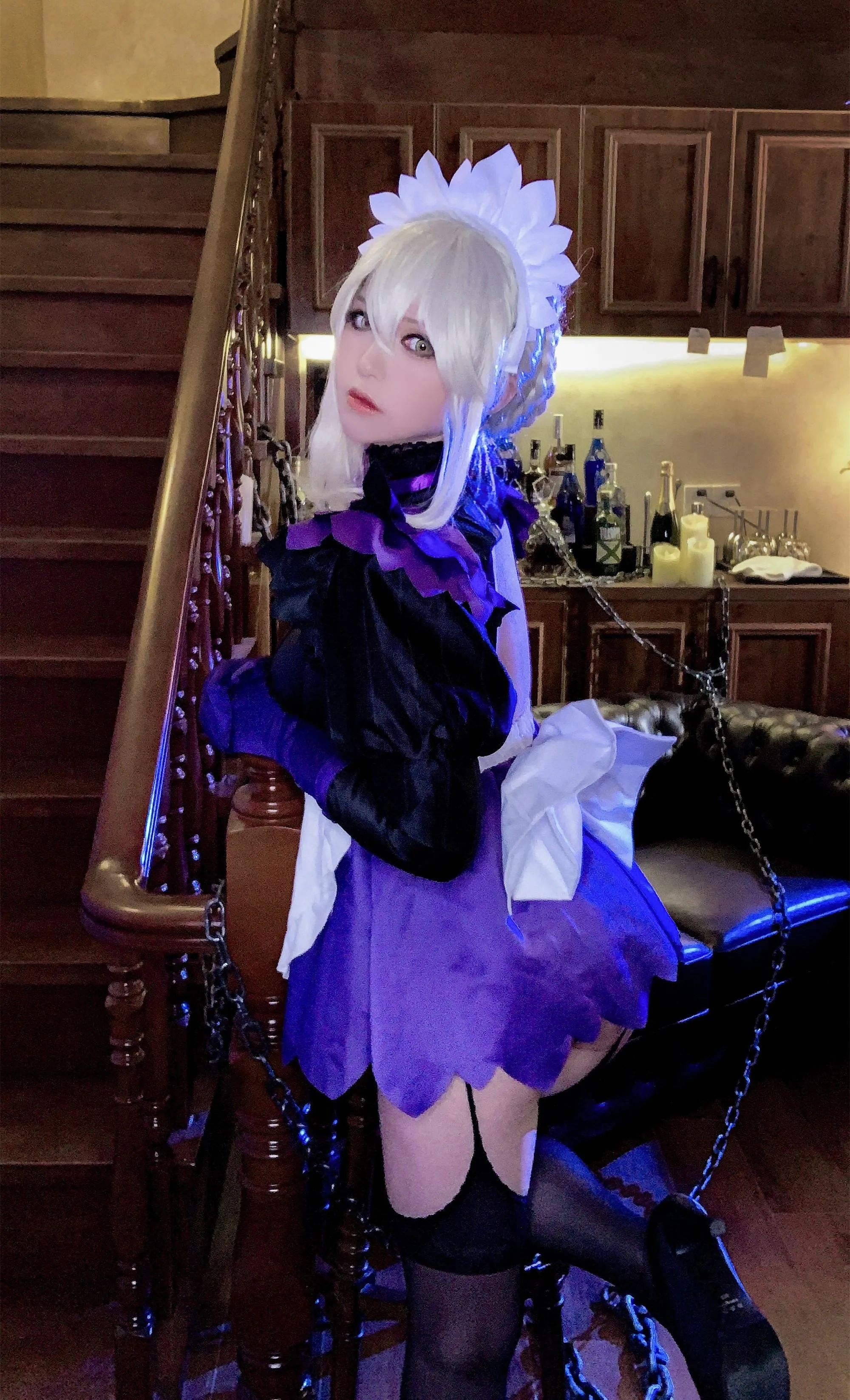 半半子 – NO.48 LancerAlter Maid-自拍 [16P]插图